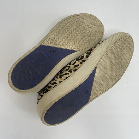 ROTHY'S Women's Camo Cat Animal Print Slip On Sneakers Shoes Flats Knit Sz 8.5 - Picture 7 of 8